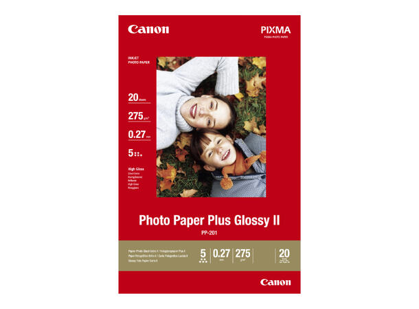 Canon Glossy II PP-201 A4 20 ark Photo Paper Plus